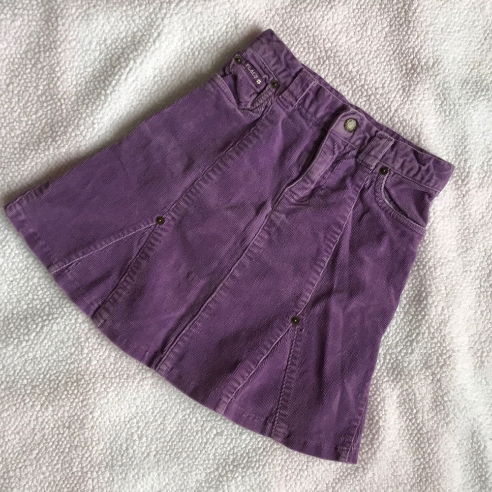 The Children’s Place Stretch Purple Corduroy Skirt